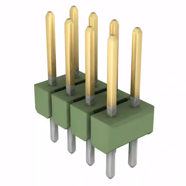 826658-4 TE Connectivity AMP Connectors  Headers Male Pins